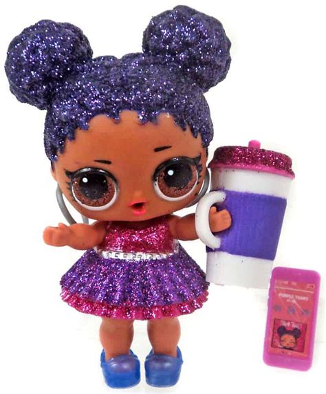 lol purple hair doll|lol surprise purple queen.